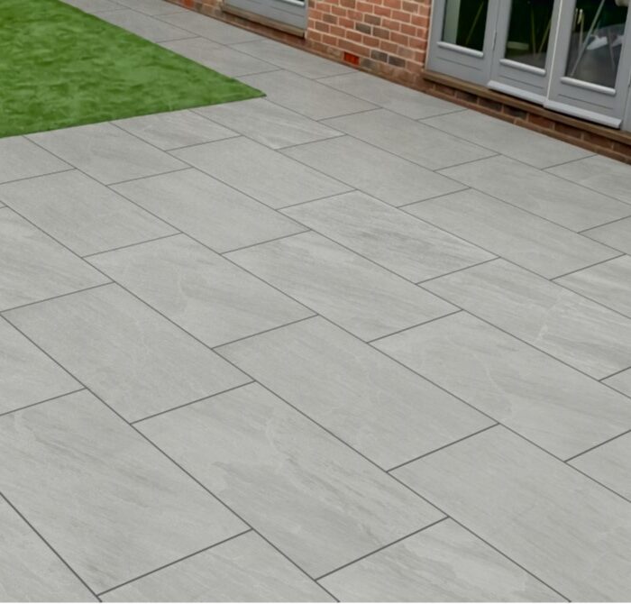 KANDLA GREY (600x900) - Outdoor Porcelain - Attlebridge Concrete